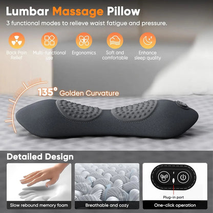 Massage Lumbar Pillow
