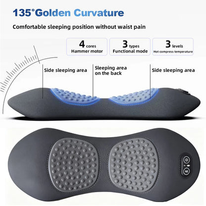 Massage Lumbar Pillow