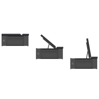 SOLO Signature bench adjustable backrest positions